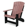 thumbnail image 1 of Wildridge Heritage Adirondack Chair, Cherrywood and Black - Outdoor All-Weather Poly Furniture for Patio, Deck, Yard, 1 of 2