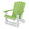 thumbnail image 1 of Wildridge Heritage Adirondack Chair, Lime Green and White - Outdoor All-Weather Poly Furniture for Patio, Deck, Yard, 1 of 2