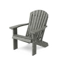 thumbnail image 1 of Wildridge Heritage Child's Adirondack Chair, Dark Gray - Outdoor All-Weather Poly Furniture for Patio, Deck, Yard, 1 of 4