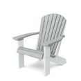 thumbnail image 1 of Wildridge Heritage Child's Adirondack Chair, Light Gray and White - Outdoor All-Weather Poly Furniture for Patio, Deck, Yard, 1 of 2