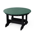 thumbnail image 1 of Wildridge Heritage Conversation Table, Turf Green and Black - Outdoor Weather Resistant Recycled Plastic Furniture for Patio, 1 of 1