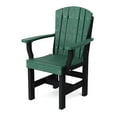 thumbnail image 1 of Wildridge Heritage Dining Arm Chair, Turf Green and Black - Outdoor Weather Resistant Recycled Plastic Furniture for Patio, 1 of 2