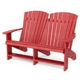thumbnail image 1 of Wildridge Heritage Double Adirondack, Cardinal Red - All-Weather Recycled Plastic Furniture for Patio, Deck, Lawn, 1 of 4