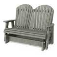 thumbnail image 1 of Wildridge Heritage Double Glider, Dark Gray, Outdoor Weather Resistant Poly Patio Furniture, 1 of 4