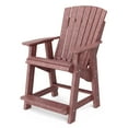 thumbnail image 1 of Wildridge Heritage High Adirondack Chair, Cherrywood - All-Weather Recycled Plastic Furniture for Patio, Deck, Lawn, 1 of 4