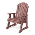 thumbnail image 1 of Wildridge Heritage High Fan Back Chair, Cherrywood - Outdoor All-Weather Poly Furniture for Patio, Deck, Yard, 1 of 4