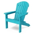 thumbnail image 1 of Wildridge Heritage Sunset Adirondack Chair, Aruba Blue, Outdoor Weather Resistant Poly Patio Furniture, 1 of 5