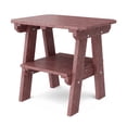 thumbnail image 1 of Wildridge Heritage Two-Tier End Table, Cherrywood - Outdoor Weather Resistant Recycled Plastic Furniture for Patio, 1 of 3