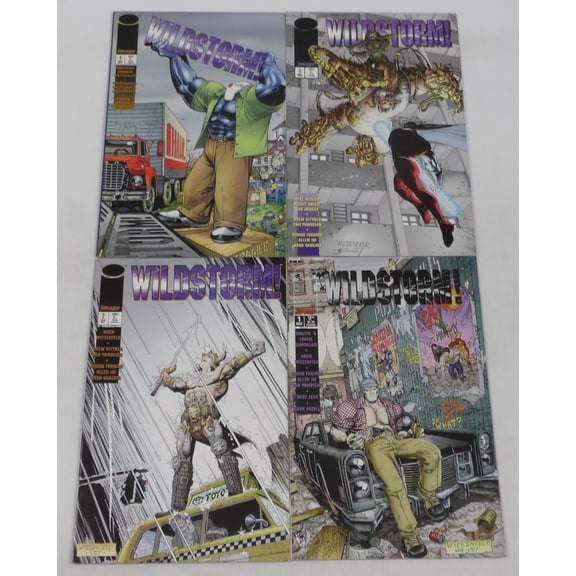Wildstorm! #1-4 VF/NM complete series Deathblow Gen13 Stormwatch ; Image