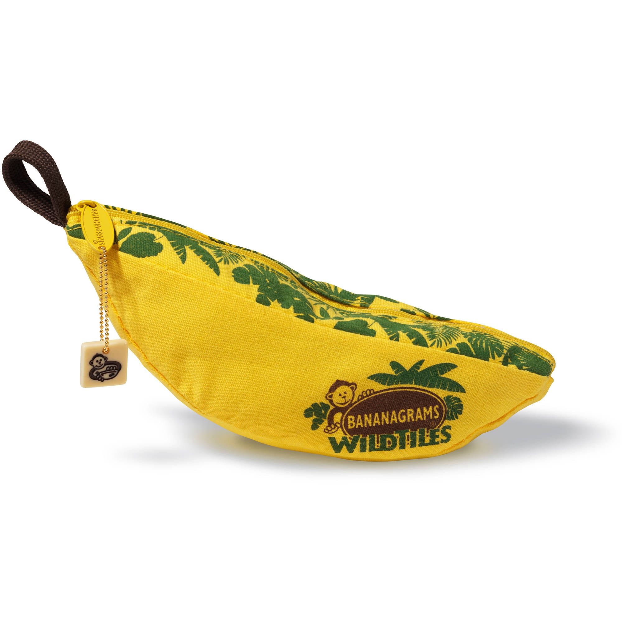 Bananagrams Wild Tiles Yellow Portable Word Game Set