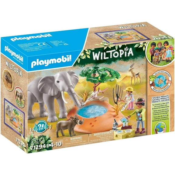 Wildtopia Elephant at the Waterhole Set Playmobil 71294