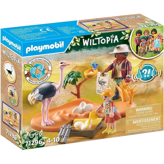 Wildtopia Ostrich Keepers Set Playmobil 71296