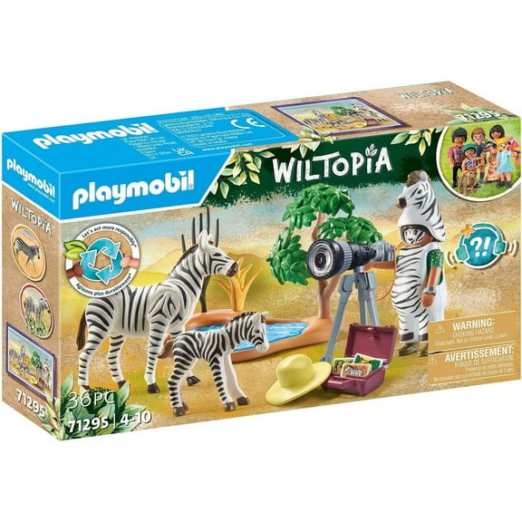 Wildtopia Wildlife Photographer Set Playmobil 71295