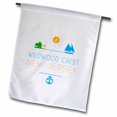 thumbnail image 1 of 3dRose, Wildwood Crest, New Jersey decorative text, images. Summer vacations, 18 x 27 inch Garden Flag, 1 of 1