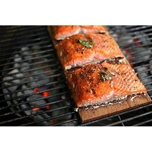 Wildwood Grilling Bulk 30 Pack Cedar Grill Planks - 5x11 for Salmon, Chicken, Fruits & Veggies