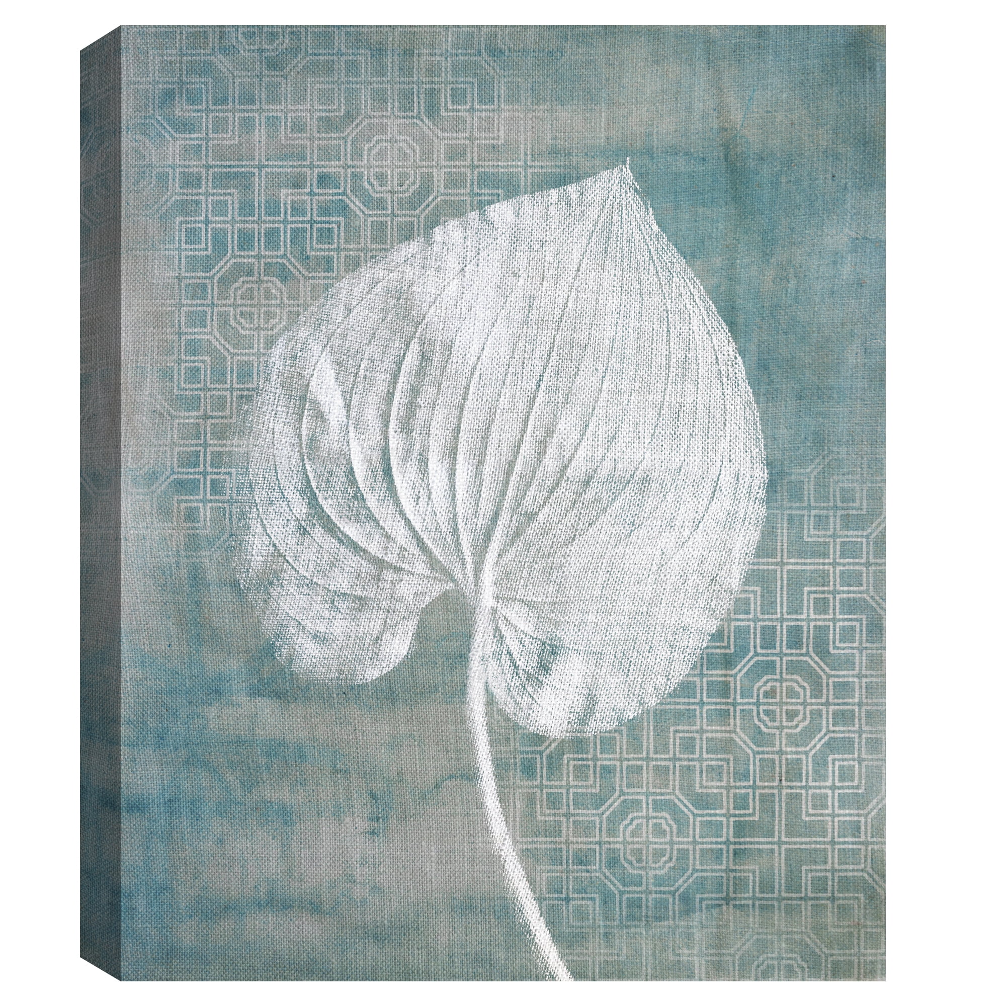 Wildwood I-II by Belle Poesia Abstract Leaf Canvas Art Set of 2