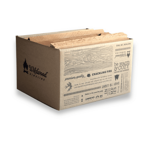Wildwood Kindling Cedar Kindling Fire Starter - Kiln Dried - Medium Hearth Box
