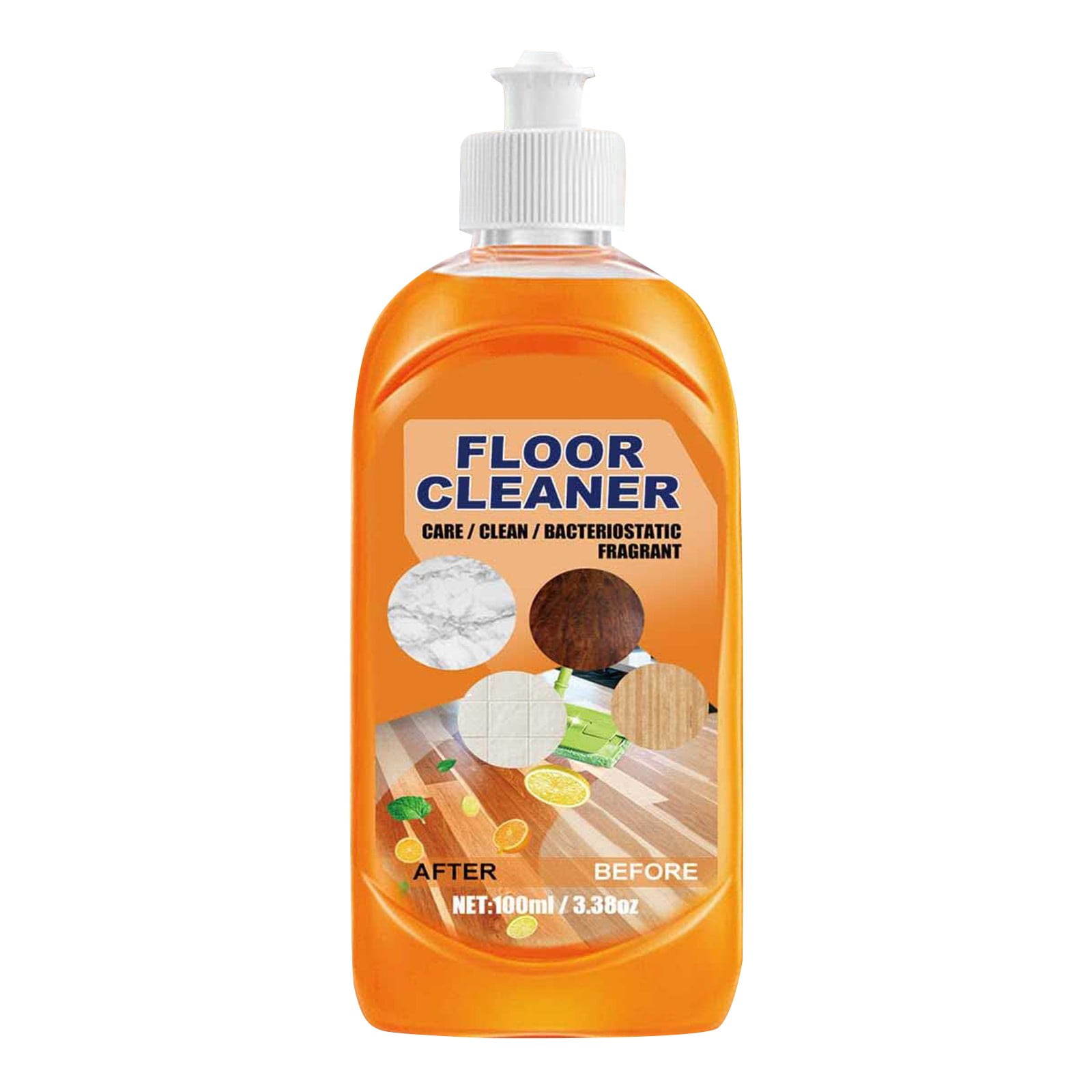 Wileqep Floor Cleaner Powerful Decontamination Floor Cleaner Momeng Floor Cleaner Orange for