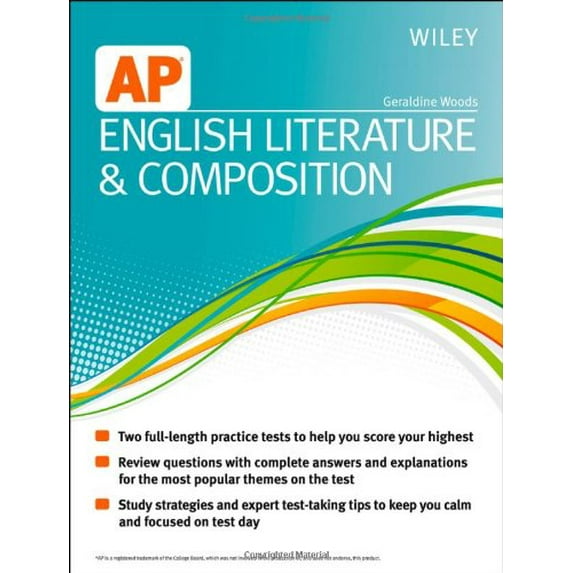Pre-Owned Wiley AP English Literature and Composition (Paperback) 1118490193 9781118490198