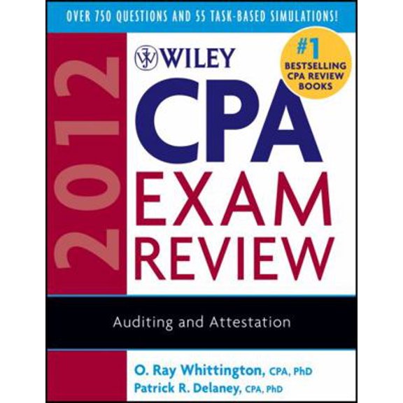 Pre-Owned Wiley CPA Exam Review 2012, Auditing and Attestation (Paperback) 0470923903 9780470923900
