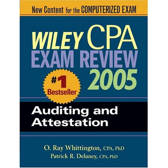 Pre-Owned Wiley CPA Examination Review 2005, Auditing and Attestation - Delaney, Patrick R.