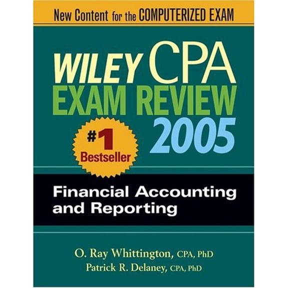 Pre-Owned Wiley CPA Examination Review 2005, Financial Accounting and Reporting (Paperback) 9780471668459