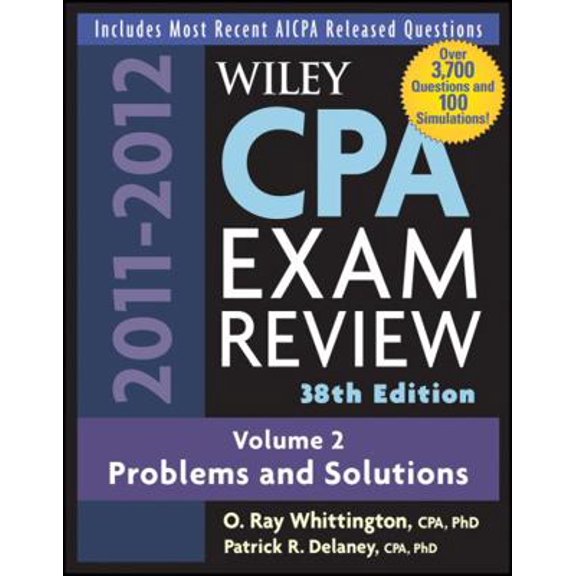 Pre-Owned Wiley CPA Examination Review, Problems and Solutions (Volume 2) (Paperback) 0470923849 9780470923849