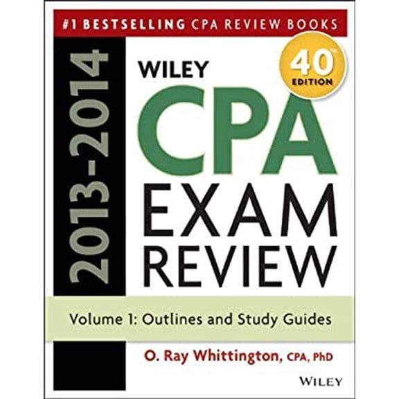 Pre-Owned Wiley CPA Exam Review: Outlines and Study Guides, Volume 1 (Paperback) 1118583795 9781118583791