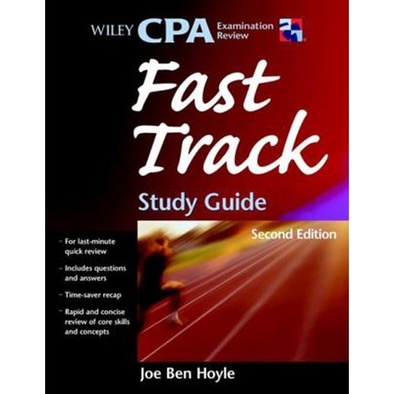 Pre-Owned Wiley CPA Examination Review Fast Track Study Guide (Paperback) 0471442836 9780471442837
