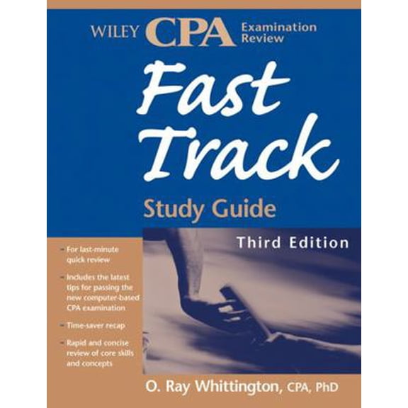 Pre-Owned Wiley CPA Examination Review Fast Track Study Guide (Paperback) 0471453900 9780471453901