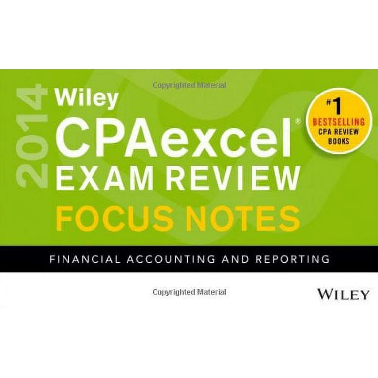 Wiley CPA excel EXAM REVIEW+Focus Notes