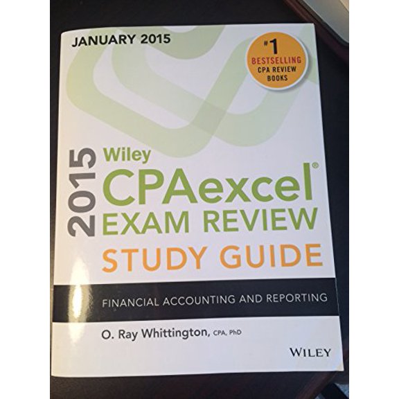 Pre-Owned Wiley Cpaexcel Exam Review 2015 Study Guide (January): Financial Accounting and Reporting (Paperback) 1118917642 9781118917640