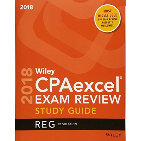 Pre-Owned Wiley Cpaexcel Exam Review 2018 Study Guide: Regulation (Paperback) 1119481074 9781119481072