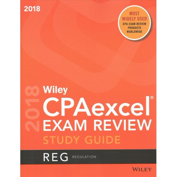 Pre-Owned Wiley Cpaexcel Exam Review 2018 Study Guide: Regulation (Paperback) 1119481074 9781119481072
