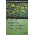 thumbnail image 1 of Wiley Discrete Mathematics and Optimizat Theory of Computational Complexity, (Hardcover), 1 of 1