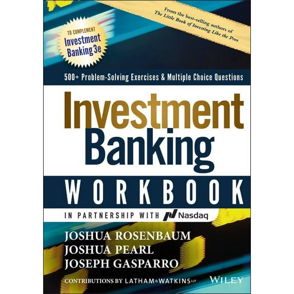 Wiley Finance: Investment Banking Workbook: 500+ Problem Solving Exercises & Multiple Choice Questions (Hardcover)