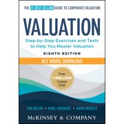 Wiley Finance Valuation Measuring and Managing the Value of Companies Book + Dcf Model Download, Hardcover