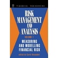 thumbnail image 1 of Wiley Financial Engineering Risk Management and Analysis, Volume 1: Measuring and Modelling Financial Risk, Book 1, (Hardcover), 1 of 1
