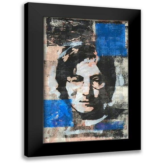 Wiley, Marta 10x14 Black Modern Framed Museum Art Print Titled - John Lennon