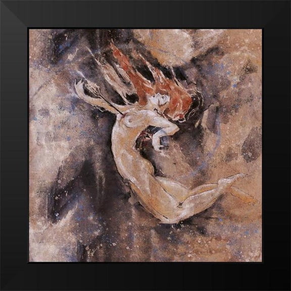 Wiley, Marta 12x12 Black Modern Framed Museum Art Print Titled - Cupids Arrow