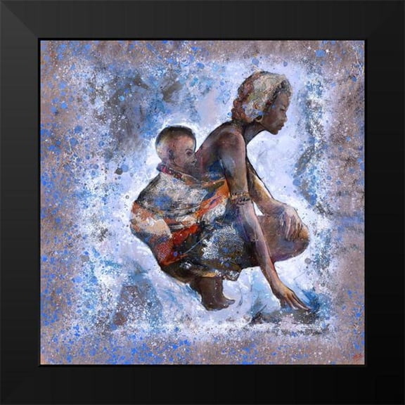 Wiley, Marta 12x12 Black Modern Framed Museum Art Print Titled - Destiny V