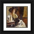 thumbnail image 1 of Wiley, Marta 12x12 Black Ornate Wood Framed with Double Matting Museum Art Print Titled - Golden Era I, 1 of 4