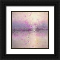 thumbnail image 1 of Wiley, Marta 12x12 Black Ornate Wood Framed with Double Matting Museum Art Print Titled - Lake Reflection I, 1 of 4
