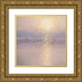 thumbnail image 1 of Wiley, Marta 12x12 Gold Ornate Wood Framed with Double Matting Museum Art Print Titled - Lake Reflection VIIII, 1 of 4