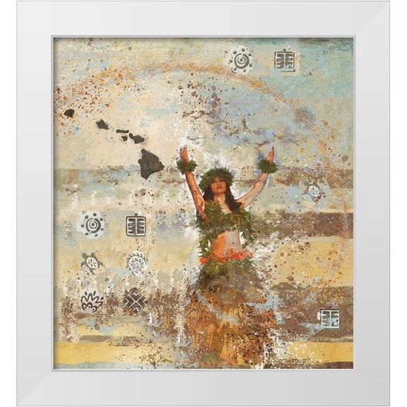 Wiley, Marta 12x13 White Modern Wood Framed Museum Art Print Titled - Sun Salutation VII