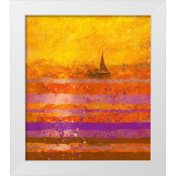 Wiley, Marta 12x13 White Modern Wood Framed Museum Art Print Titled - Sunset VIII