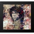 thumbnail image 1 of Wiley, Marta 13x12 Black Modern Framed Museum Art Print Titled - Jim Morrison II, 1 of 4