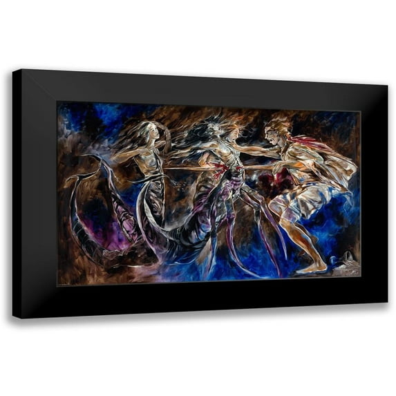 Wiley, Marta 14x10 Black Modern Framed Museum Art Print Titled - Scorpio