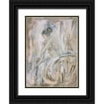 thumbnail image 1 of Wiley, Marta 14x18 Black Ornate Wood Framed with Double Matting Museum Art Print Titled - Repose, 1 of 4