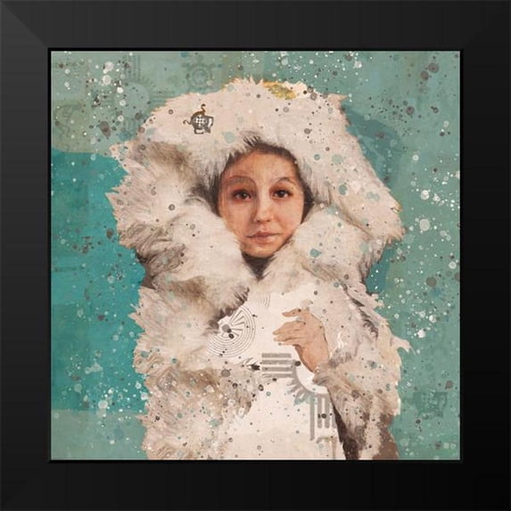 Wiley, Marta 15x15 Black Modern Framed Museum Art Print Titled - Eskimo Child II